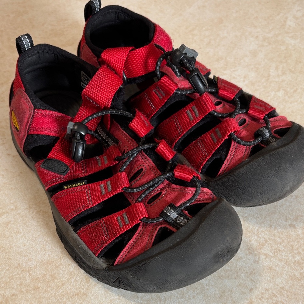 Keen Kids Red Water Shoes
